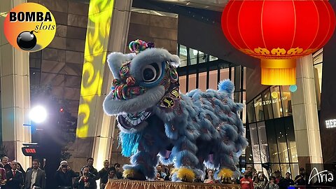 New Year of the Rabbit! Dragon & Lion Dance at Aria Resort & Casino, CELEBRATION! (No Slots)