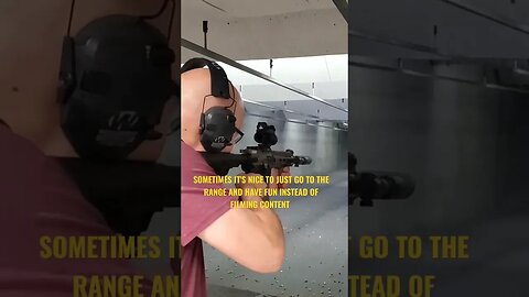 Just some fun with my Barrett REC7 suppressed SBR at the range!