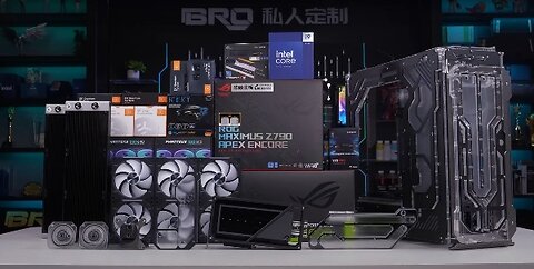 4K PC BUILD Singularity Spectre 4 + RTX4090 Matrix Without AIO