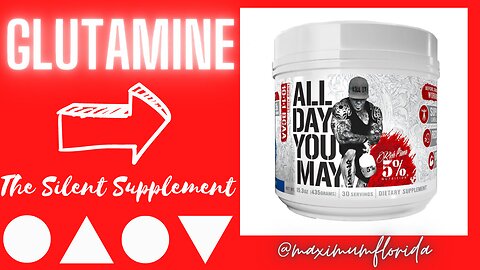 Glutamine: The Silent Supplement Staple