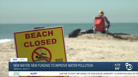 New mayor, new funding to deal with water pollution at Imperial Beach