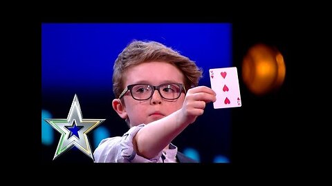 9 year old Magician Aidan wins over the judges!