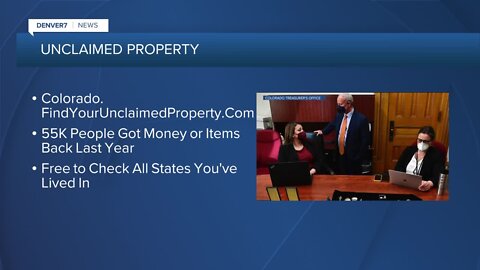 Unclaimed Property Day -- Colorado has stuff for 1.7M people