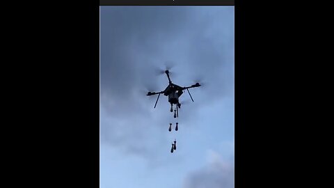 Ukrainian Soldiers Show Off a Cool Quad copter