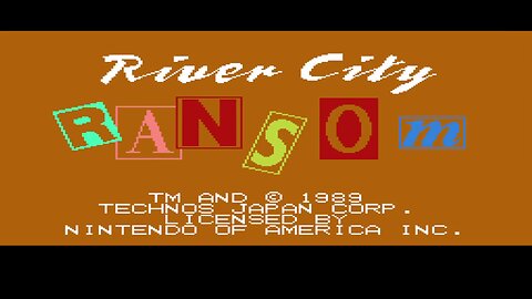 River City Ransom - Full Playthrough - NES 1989