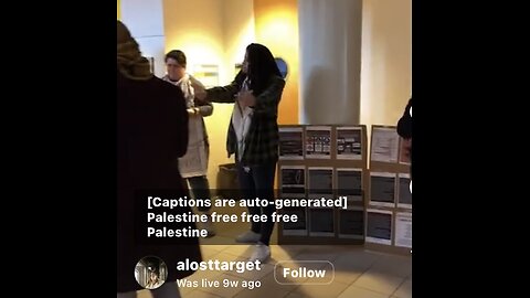 ASL/Captioned - Deaf Pro-Hamas protests in Gallaudet University campus