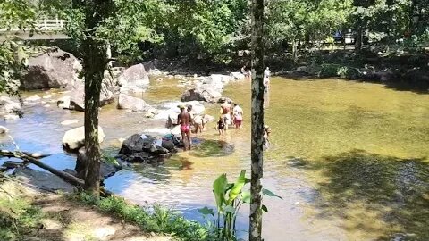 RELAXAR AO SOM DA NATUREZA GUARAÚ PERUÍBE LITORAL DE SP / CACHOEIRA PEREQUÊ