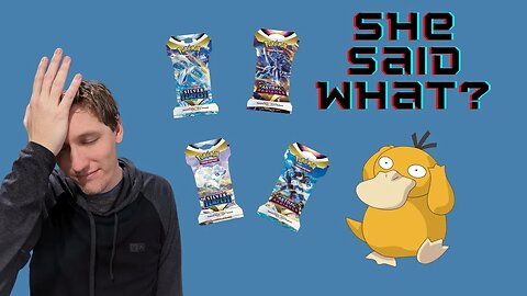 You won't believe what my daughter called Psyduck! Pokemon booster opening.