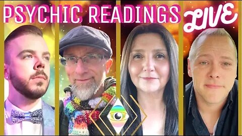 LIVE #PsychicReadings with Chrystopher Handock, Jason Adkins, Lynda Colter-Bergh and Kat Udarro!