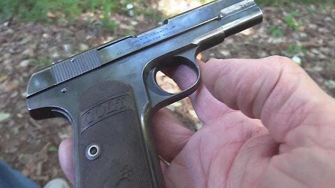 Colt Model 1903 Pocket Hammerless Close-up