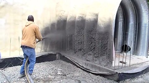 Concrete Quonset Hut Underground Building