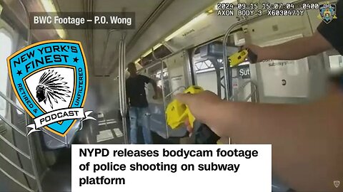 NYPD Releases Bodycam Footage of Police Shooting On Subway Platform