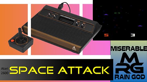 MRGPlays Space Attack (Atari 2600) -- Retro Let’s Play and Reminiscence