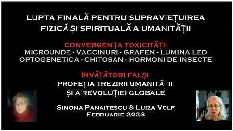 Lupta pentru supravietuirea fizica si spirituala a umanitatii (1) - Simona & Luiza