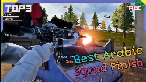 Best Pubg Squad Finish | Rush Gameplay | @abodamjaddwari