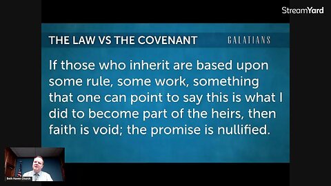 Galatians 3:15-29 - Part 1 / Galatians 3:15-18