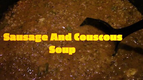 Creamy Pork Sausage And Couscous Soup By EveryPlate 🍲