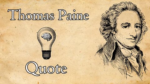 Reason and the Dead: A Thomas Paine Quote