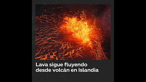 El volcán cercano a Grindavik sigue en erupción, pero su actividad se ha calmado