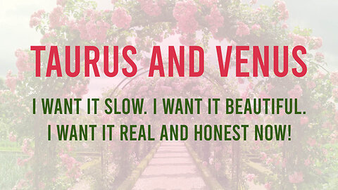 Venus in Taurus- Changing The Face of Spirituality and what we are WANTING and FEELING!