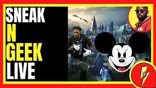 Sneak N Geek Live : Hogwarts Legacy Release ; #BoycottDisney ; Pro Bowl Games