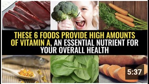 These 6 foods provide high amounts of vitamin A, an essential nutrient for your overall health