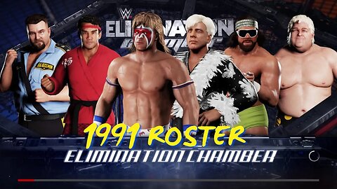 If there was an elimination chamber match in 1991