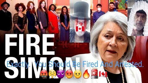 Mary Simon Should Be Fired And Arrested. 🤬😤👿😡😠🔥🚨🇨🇦