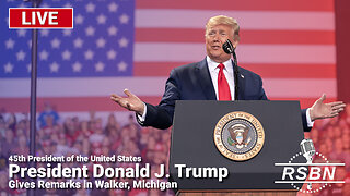 LIVE REPLAY: President Trump Gives Remarks in Walker, Michigan - 9/27/24