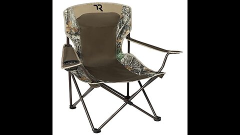 Mossy Oak Heavy Duty Folding Camping Chairs, Lawn Chair