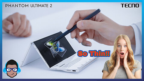 Tecno Phantom Ultimate 2 | Thinnest Tri Fold Phone