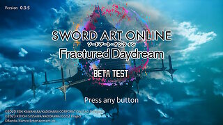 Sword Art Online Fractured Daydream Demo