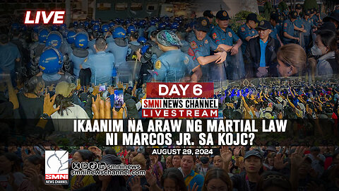 LIVE: Ikaanim na araw ng martial law ni Marcos Jr. sa KOJC? | August 29, 2024