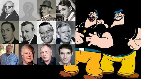 Animated Voice Comparison- Bluto (Popeye)