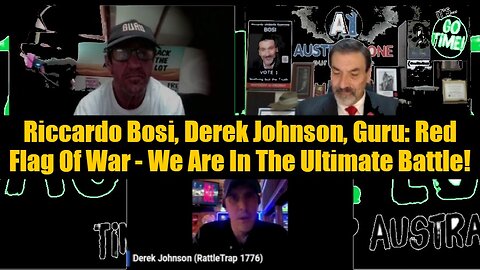 Riccardo Bosi, Derek Johnson, Guru: Red Flag Of War - We Are In The Ultimate Battle!