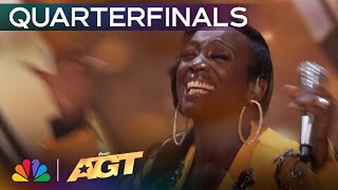 Dee Dee Simon Receives A GOLDEN BUZZER For "Lose Control" By Teddy Swims | Quarterfinals | AGT 2024