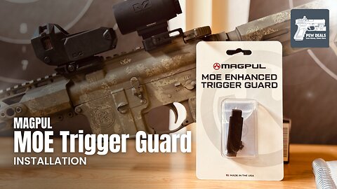 Paint and Install Magpul MOE Enhanced Trigger Guard - #magpul #tactical #tacticalgear