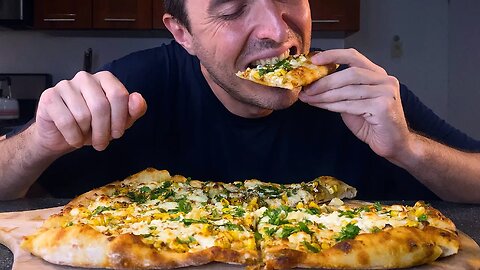 Asmr Eating Cheesy REAL Mexican Pizza ! Not Fake Taco Bell Mukbang