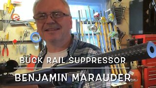 Buck Rail Benjamin Marauder suppressor. Sound level tests