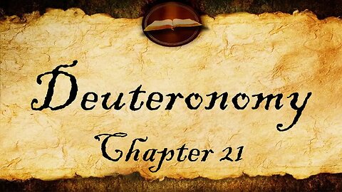 Deuteronomy Chapter 21 | KJV Bible Audio (With Text)