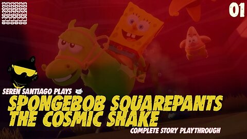 THE ROAD TO MANTA FE! - Spongebob Squarepants: THE COSMIC SHAKE - Episode 1 (Gameplay Review)