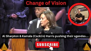 Al Sharpton and Kamala Harris speaking @ Tyre Nichols funeral...