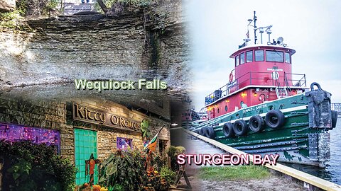 A Saturday Wisconsin Adventure: Wequiock Falls, Sturgeon Bay, and Unexpected Finds