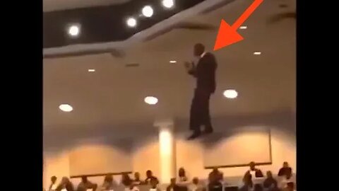 WOW! Pastor FLYING into Church Service? I thought I seen it all