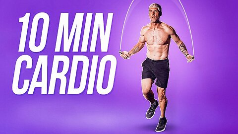 10 Min Cardio Jump Rope Workout (No Talking)