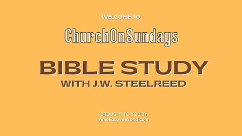 Church On Sundays BIBLE STUDY CLASS | Week 4 | January 26, 2023