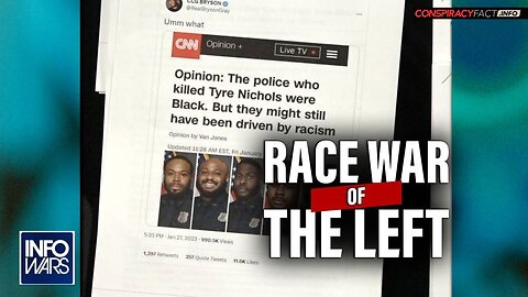 Race War of the Left Blames White Supremacy for Violent Black Cops