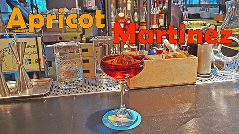 How to make APRICOT MARTINI by Mr.Tolmach & Nazar Makarov