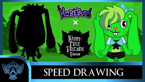 Speed Drawing: Happy Tree Friends Fanon - Lianna | Mobebuds Style