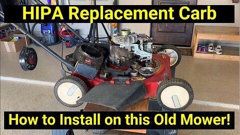 Rebuilding an Old Murry Lawnmower with Tecumseh TVS90 3.8 HP Engine